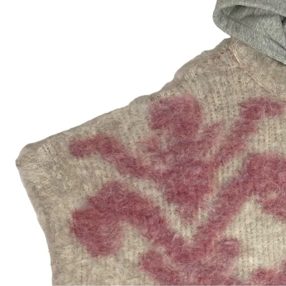 Free People Rare Thing Alpaca Slouchy Poncho - Picture 4 of 12